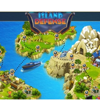 Island Defense Steam Key GLOBAL
